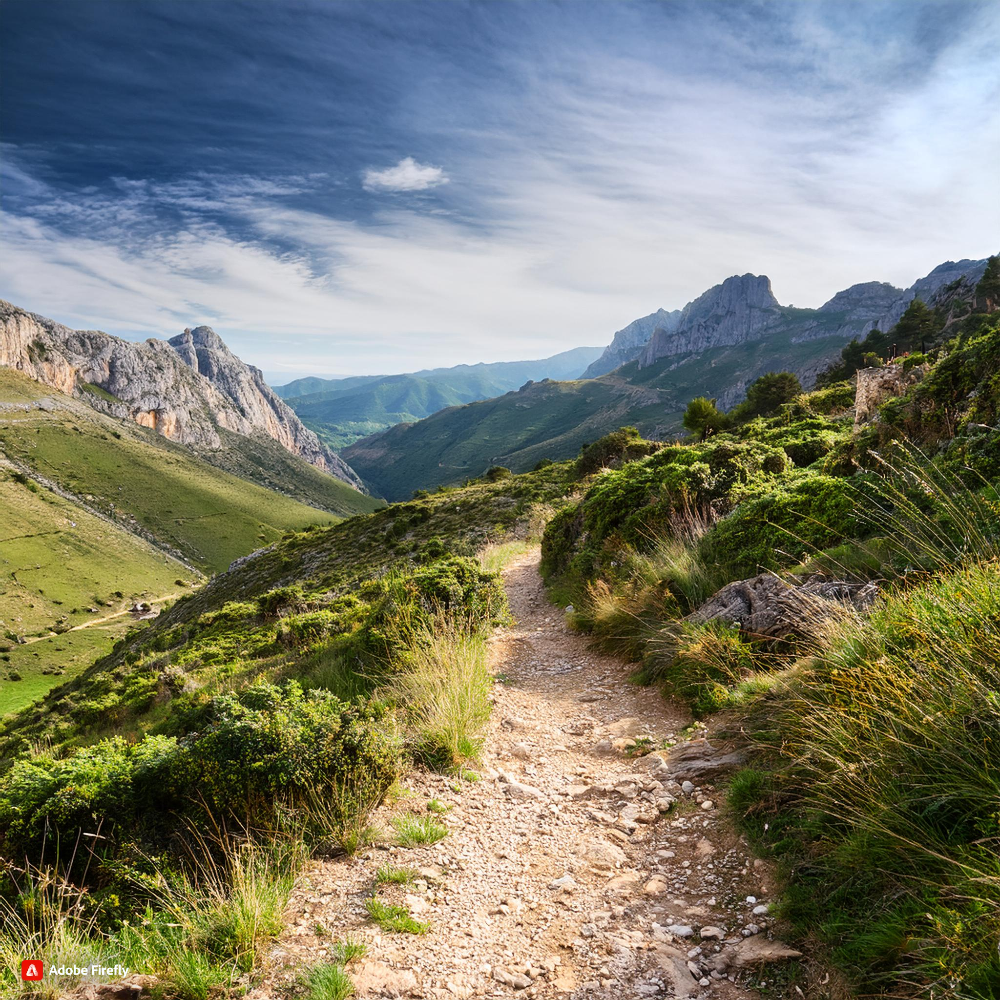 famous hiking trail in spain