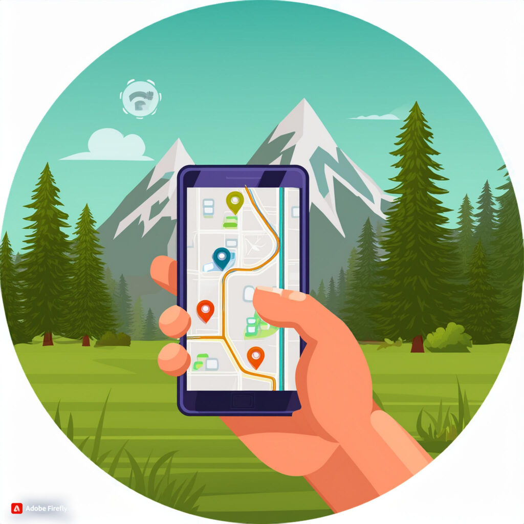 Hiking GPS App for Android