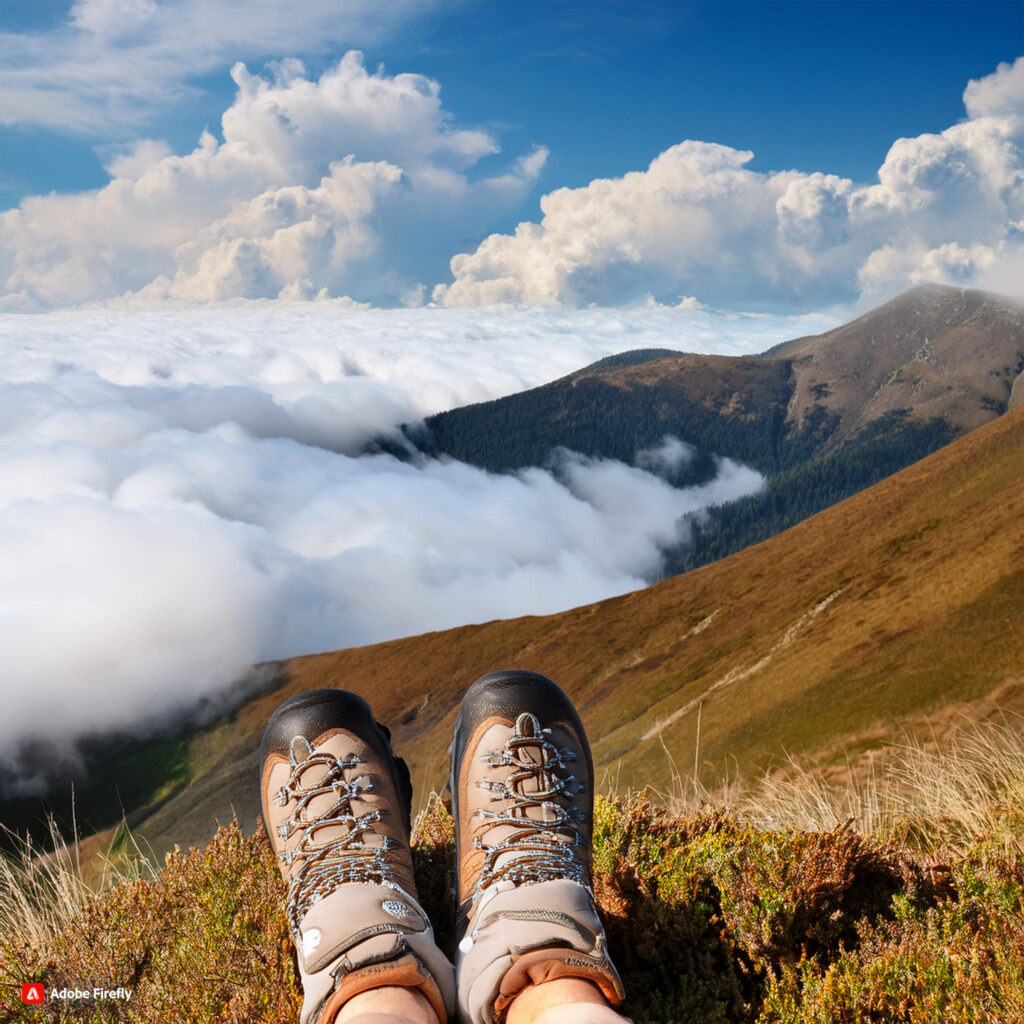 on cloud hiking shoes