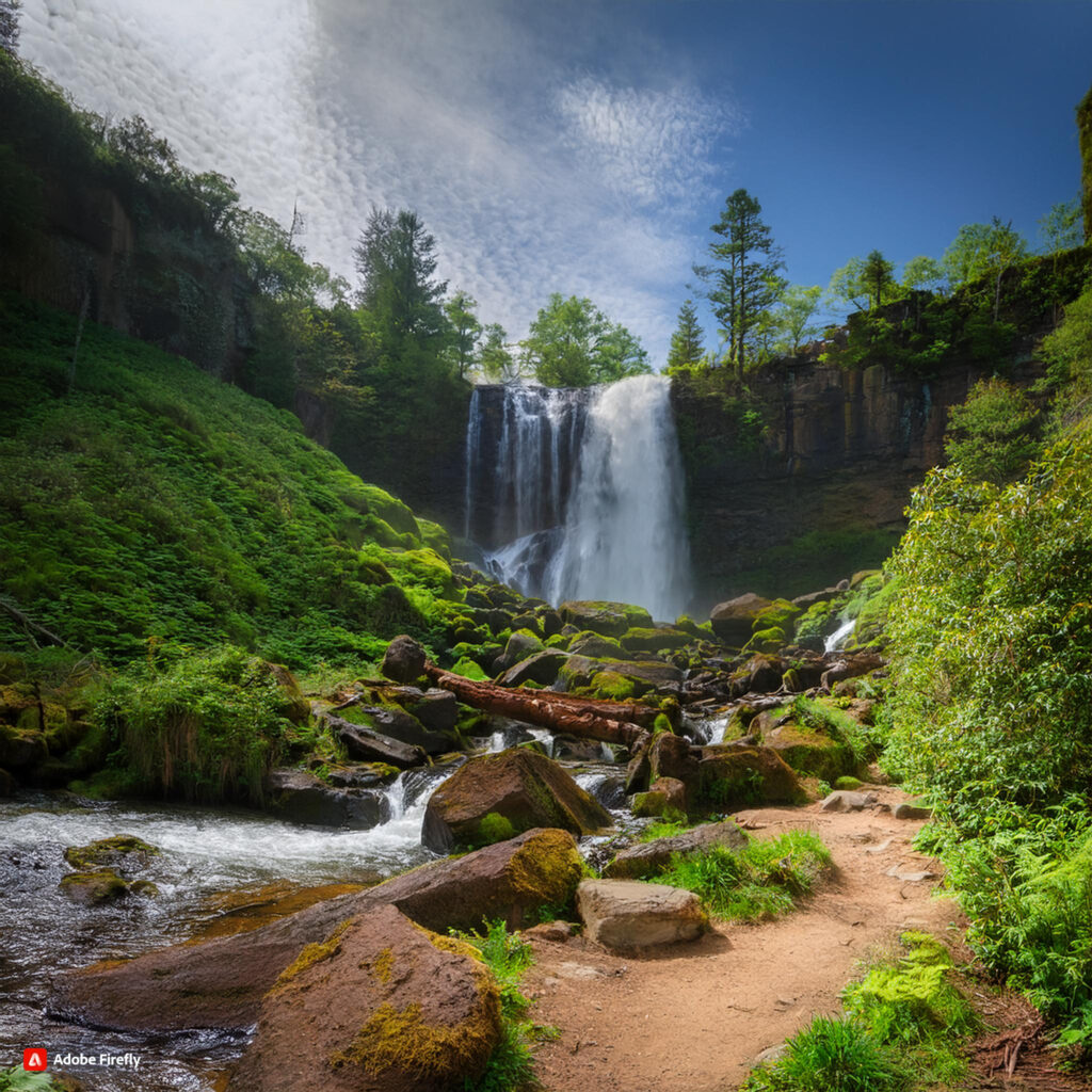 hiking trails near me with waterfalls